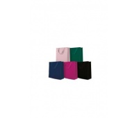 TORBA MONOCOLOR DARK MIX 2 MEDIUM 20x25x10cm., Torby ozdobne, Art. dekoracyjne i prezentowe