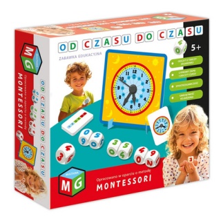MONTESSORI OD CZASU DO CZASU NAUKA CZASU, Edukacyjne, Gry