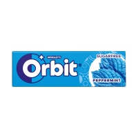 Guma do żucia ORBIT, peppermint, 14g, Gumy do żucia, Artykuły spożywcze