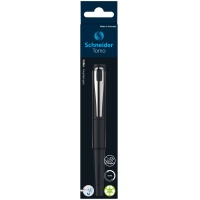 Fountain pen SCHNEIDER Tomo, M, in a box with a pendant, black