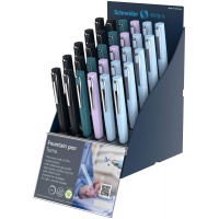 SIS Display Fountain pens SCHNEIDER Tomo, M, 30 pcs, color mix