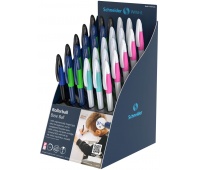 Display Rollerball pens SCHNEIDER Base Ball, M, 30 pcs, color mix