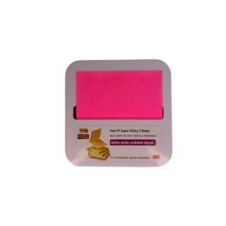 KARTECZKI POST-IT Z-Z RÓŻOWE W POJEMNIKU, Karteczki samoprzylepne, Galanteria papiernicza
