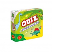 QUIZ O DINOZAURACH KIESZONKOWA GRA EDU !!, Edukacyjne, Gry
