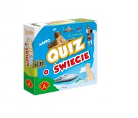 QUIZ O ŚWIECIE KIESZONKOWA GRA EDUKACYJNA !!, Edukacyjne, Gry
