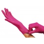 Powder-free nitrile gloves MAXTER, 100 pcs, size L, pink