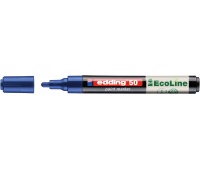 Marker olejowy na bazie wody e-50 EDDING EcoLine, 2-3mm, niebieski, Markery, Artykuły do pisania i korygowania