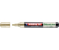 Marker olejowy na bazie wody e-50 EDDING EcoLine, 2-3mm, złoty, Markery, Artykuły do pisania i korygowania