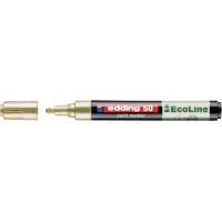 Marker olejowy na bazie wody e-50 EDDING EcoLine, 2-3mm, złoty, Markery, Artykuły do pisania i korygowania