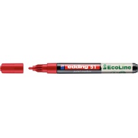 Marker olejowy na bazie wody e-51 EDDING EcoLine, 1-2mm, czerwony, Markery, Artykuły do pisania i korygowania