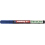 Water-based oil marker e-51 EDDING EcoLine, 1-2mm, blue