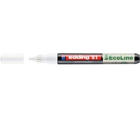 Water-based oil marker e-51 EDDING EcoLine, 1-2mm, white