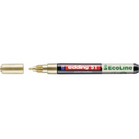 Marker olejowy na bazie wody e-51 EDDING EcoLine, 1-2mm, złoty, Markery, Artykuły do pisania i korygowania