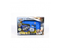 PISTOLET SWAT Z KAJDANKAMI
