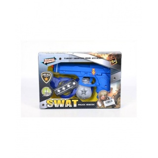 PISTOLET SWAT Z KAJDANKAMI, Dla chłopca, Zabawki