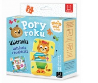 Promocja Mały miś to lubi! Pory roku. Ubieranka., Edukacyjne, Książeczki