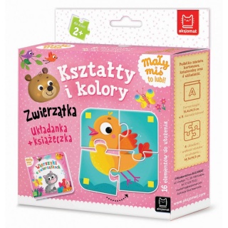 Promocja Mały miś to lubi Kształty i kolory, Edukacyjne, Książeczki