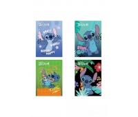 ZESZYT LAM A4 32k LIN PODW.KOLOR. STITCH, Zeszyty, Zeszyty i bloki