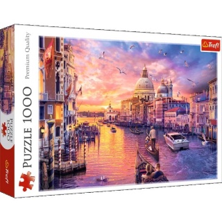 Puzzle 1000 - Uroki Wenecji !!, 1000 elementów, Puzzle