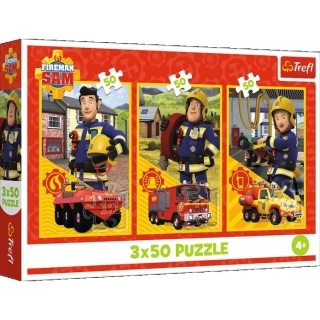 Puzzle 3x50 - Ekipa z remizy !!, 3w1, Puzzle