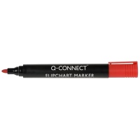 Flipchart marker Q-CONNECT, round, red