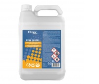 Preparation CLINEX Tyre Shine, for tire maintenance, wet tire effect, 5l