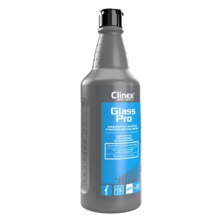 Koncentrat CLINEX Glass Pro, do mycia powierzchni szklanych, 1l, Środki czyszczące, Artykuły higieniczne i dozowniki