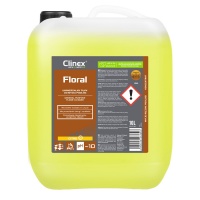 Uniwersalny płyn CLINEX Floral, do mycia podłóg, Citro, 10l, Środki czyszczące, Artykuły higieniczne i dozowniki