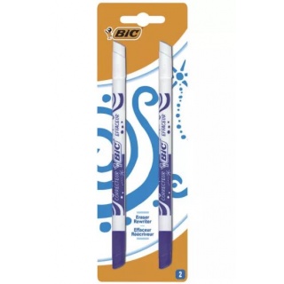 WYMAZYWACZ BIC INK EATER 2szt., Korektory, Art. do pisania i korygowania