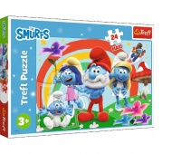 Puzzle 24 Maxi - Smerfny dzień !!, Maxi, Puzzle