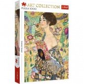 Puzzle 1000 Art Collection - Dama z wachlarzem !!