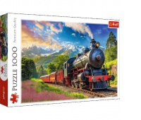 Puzzle 1000 - Podróż pociągiem !!