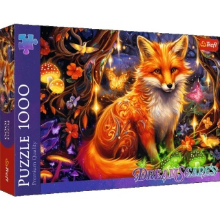 Puzzle 1000 - DreamScapes: Baśniowy lis !!, 1000 elementów, Puzzle