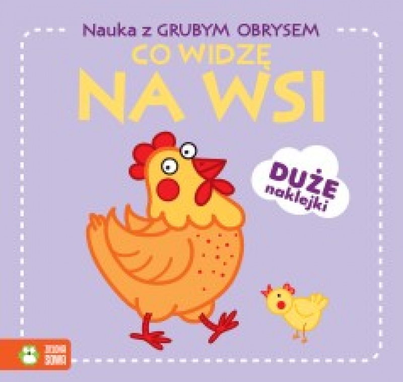NAUKA Z GRUBYM OBRYSEM CO WIDZĘ NA WSI ?, Edukacyjne, Książeczki