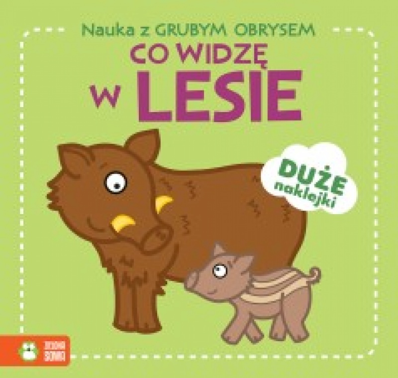 NAUKA Z GRUBYM OBRYSEM CO WIDZĘ W LESIE ?, Edukacyjne, Książeczki