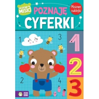 AKADEMIA MISIA POZNAJĘ CYFERKI, Edukacyjne, Książeczki