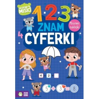 AKADEMIA MISIA ZNAM CYFERKI, Edukacyjne, Książeczki