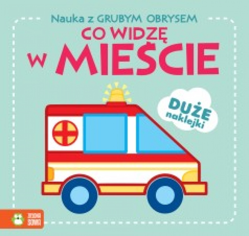 NAUKA Z GRUBYM OBRYSEM CO WIDZĘ W MIEŚCIE ?, Edukacyjne, Książeczki
