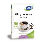 STELLA FILTRY DO KAWY ROZM.2 50szt.box, Akcesoria, Art. spożywcze