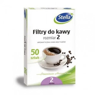 STELLA FILTRY DO KAWY ROZM.2 50szt.box, Akcesoria, Art. spożywcze