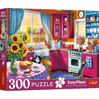 Puzzle 300 EasyPiece - Poranek w kuchni !!, 300 elementów, Puzzle