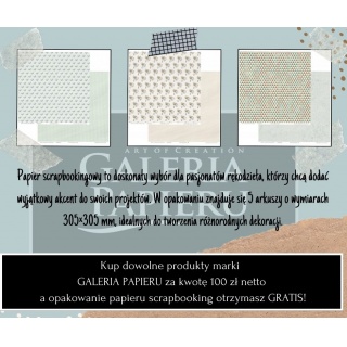 PAPIER SCRAPBOOKINGOWY RETRO, Promocje, ~ Nagrody