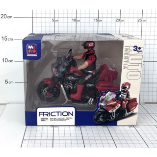 MOTOCYKL ŚW/DŹW W PUDEŁKU 3207, Pojazdy, Zabawki