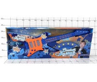 GITARA ELEKTRYCZNA NA BATERIE W PUDEŁKU 9408, Instrumenty muzyczne, Zabawki