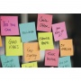 Sticky notes Post-it®, ENERGETIC, 76x76mm, 6x100 sheets, Self-adhesive pads, Paper and labels