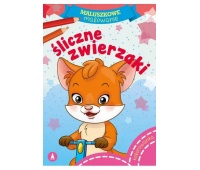 MALUSZKOWE MALOWANIE - ŚLICZNE ZWIERZAKI, Kolorowanki, Książeczki