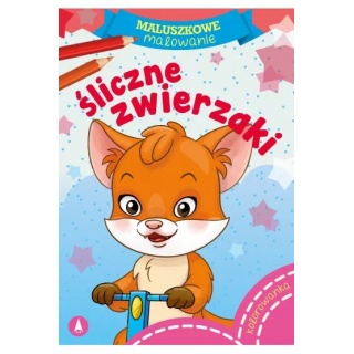 MALUSZKOWE MALOWANIE - ŚLICZNE ZWIERZAKI, Kolorowanki, Książeczki