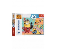 Puzzle 60 - Wesołe Minionki !!, 60 elementów, Puzzle
