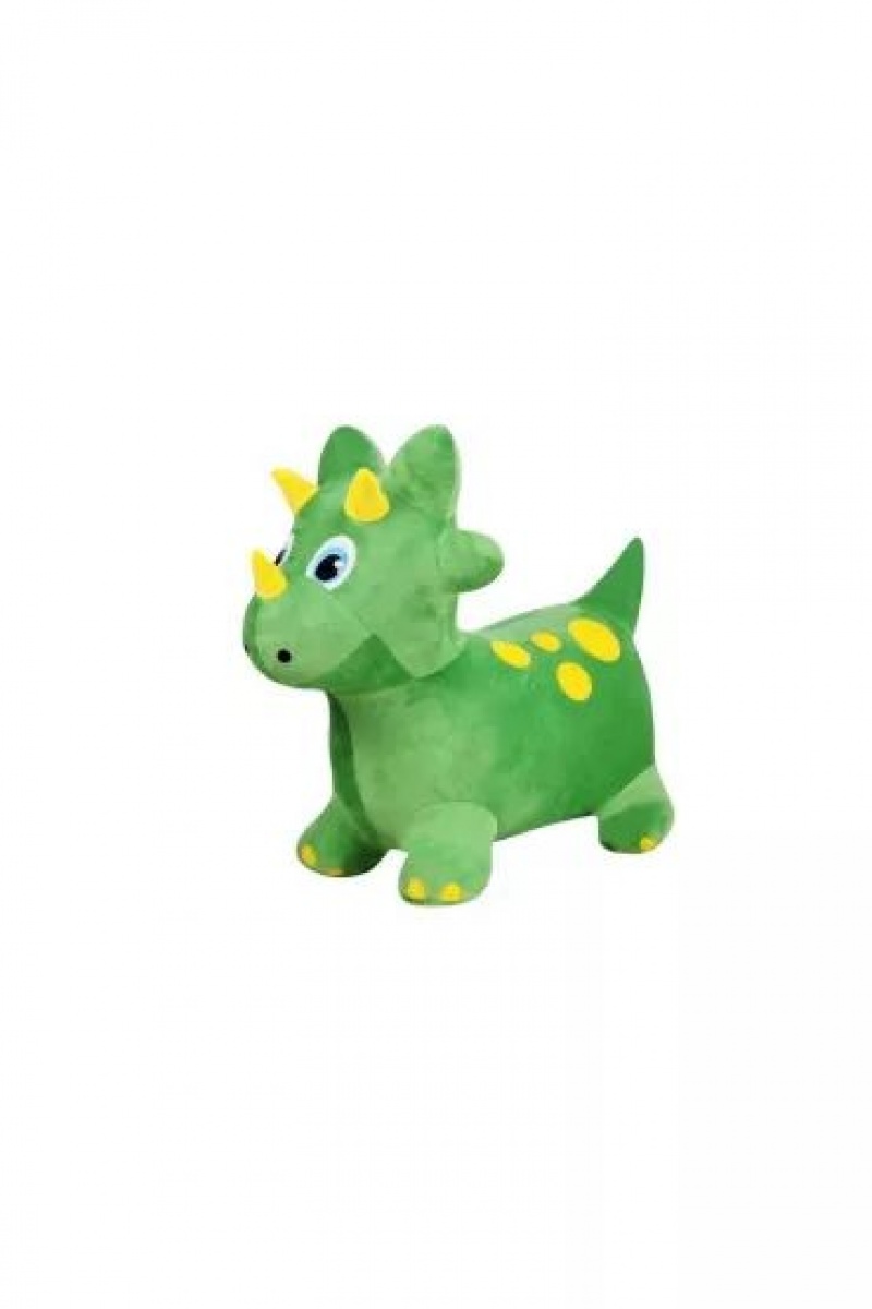 Pluszowy Skoczek Dino, color box+ pompka 73708, Maskotki, Zabawki