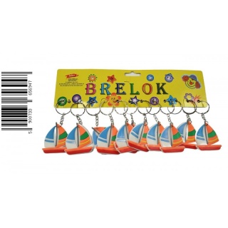 D43136 / BRELOK ŁÓDKA CENA ZA KPL, Breloki, Zabawki